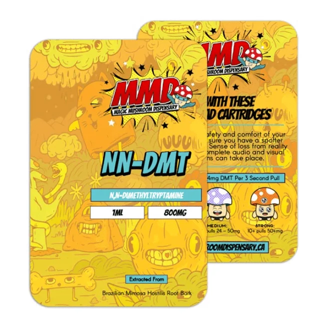 NN-DMT Cartridge 1mL 800MG MMD Cosmo NN-DMT .5mL Cartridge | 400MG | MMD - Image 1