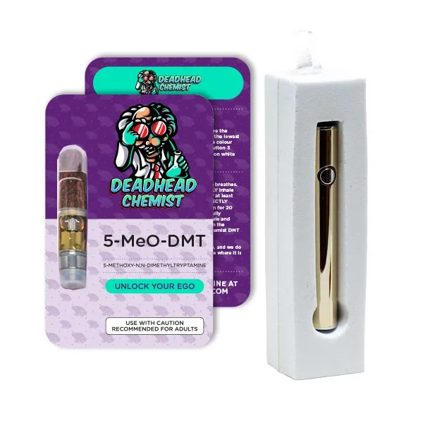 Deadhead Chemist 5-MeO-DMT Cartridge and Battery - 0.5mL - Image 1